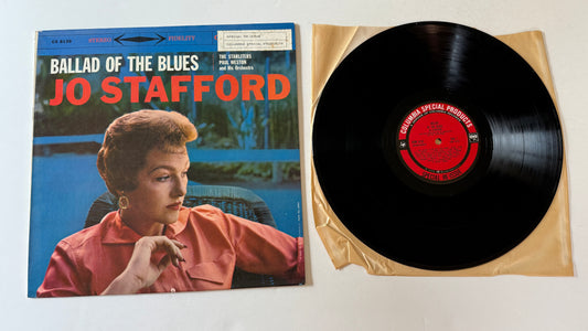 Jo Stafford Ballad Of The Blues Used Vinyl LP VG+\VG+