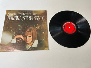 Barbra Streisand Season's Greetings From Barbra Streisand...And Friends Used Vinyl LP VG\G+