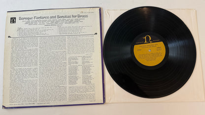 The London Brass Players Baroque Fanfares And Sonatas For Brass Used Vinyl LP VG+\VG