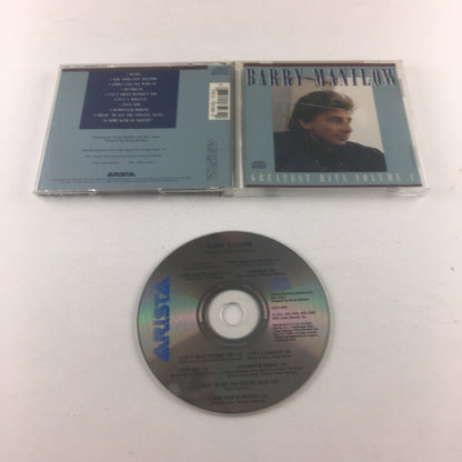 Barry Manilow Greatest Hits Volume 1 Used CD VG+\VG Silver