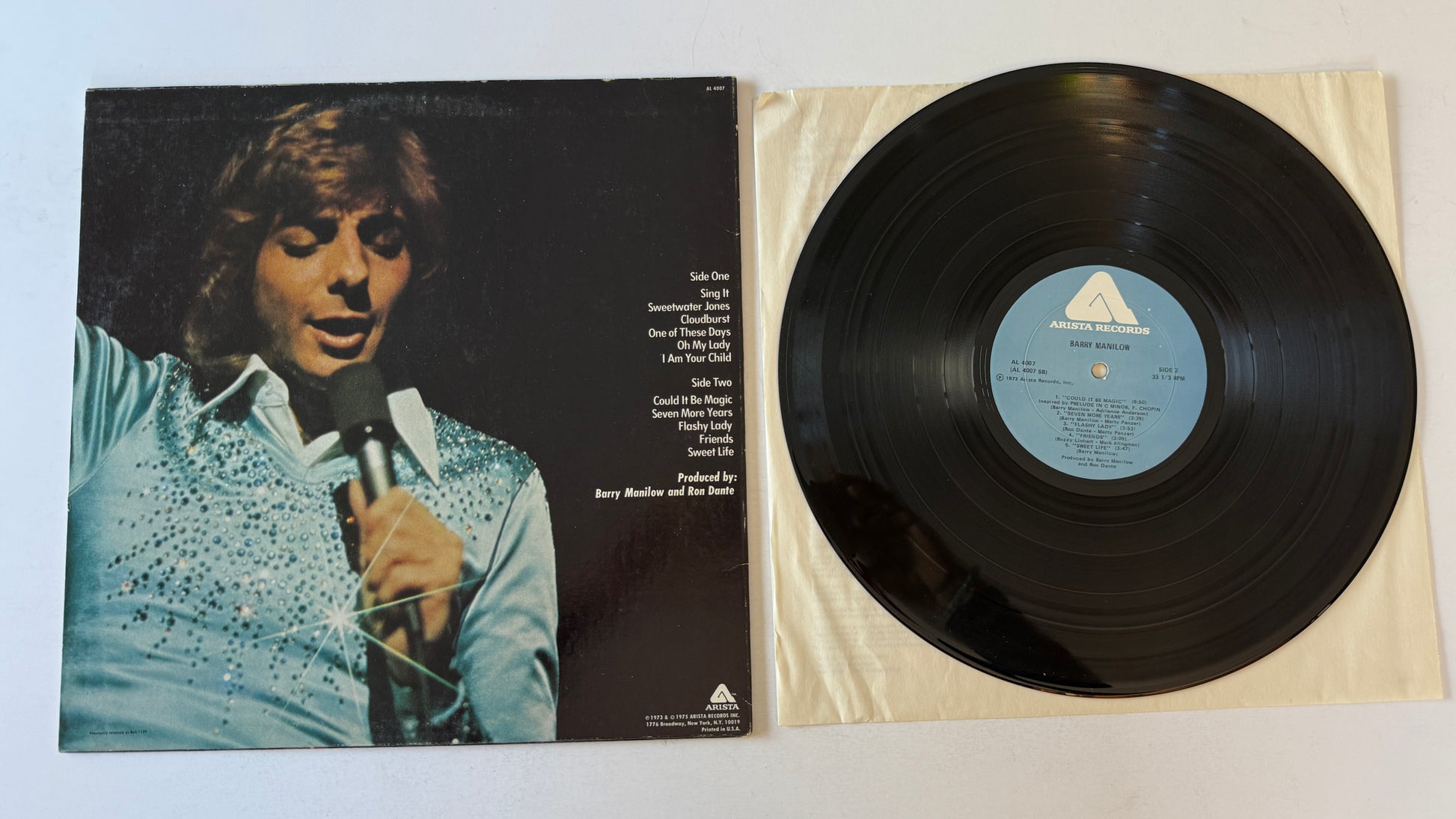 Barry Manilow Barry Manilow I Used Vinyl LP VG+\VG