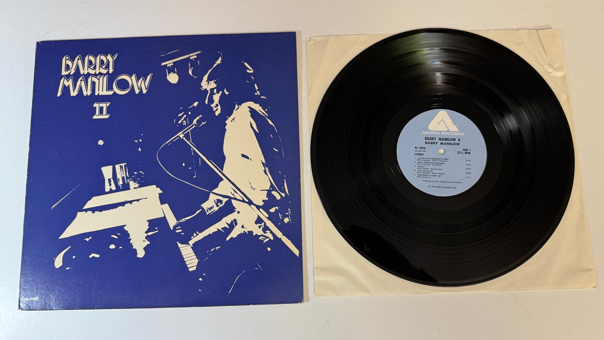 Barry Manilow Barry Manilow II Used Vinyl LP VG+\VG