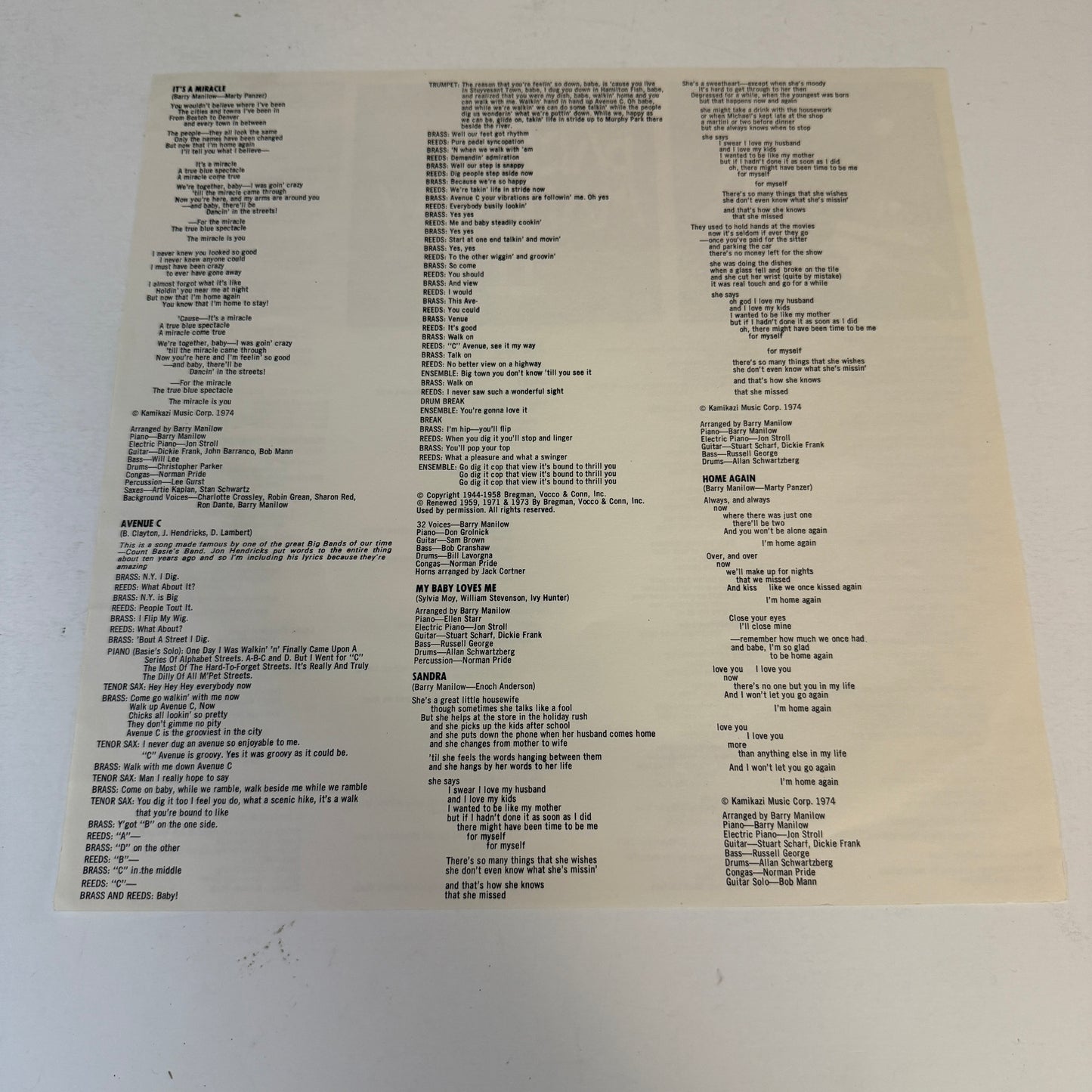 Barry Manilow Barry Manilow II Used Vinyl LP VG+\VG