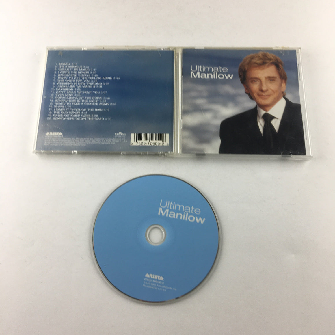 Barry Manilow Ultimate Manilow Used CD VG+\VG+