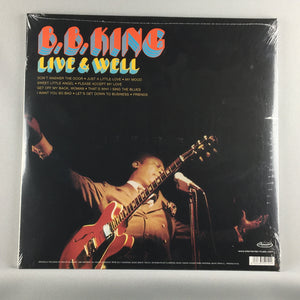 B.B. King ‎ Live & Well New 180 Gram Vinyl LP M\M