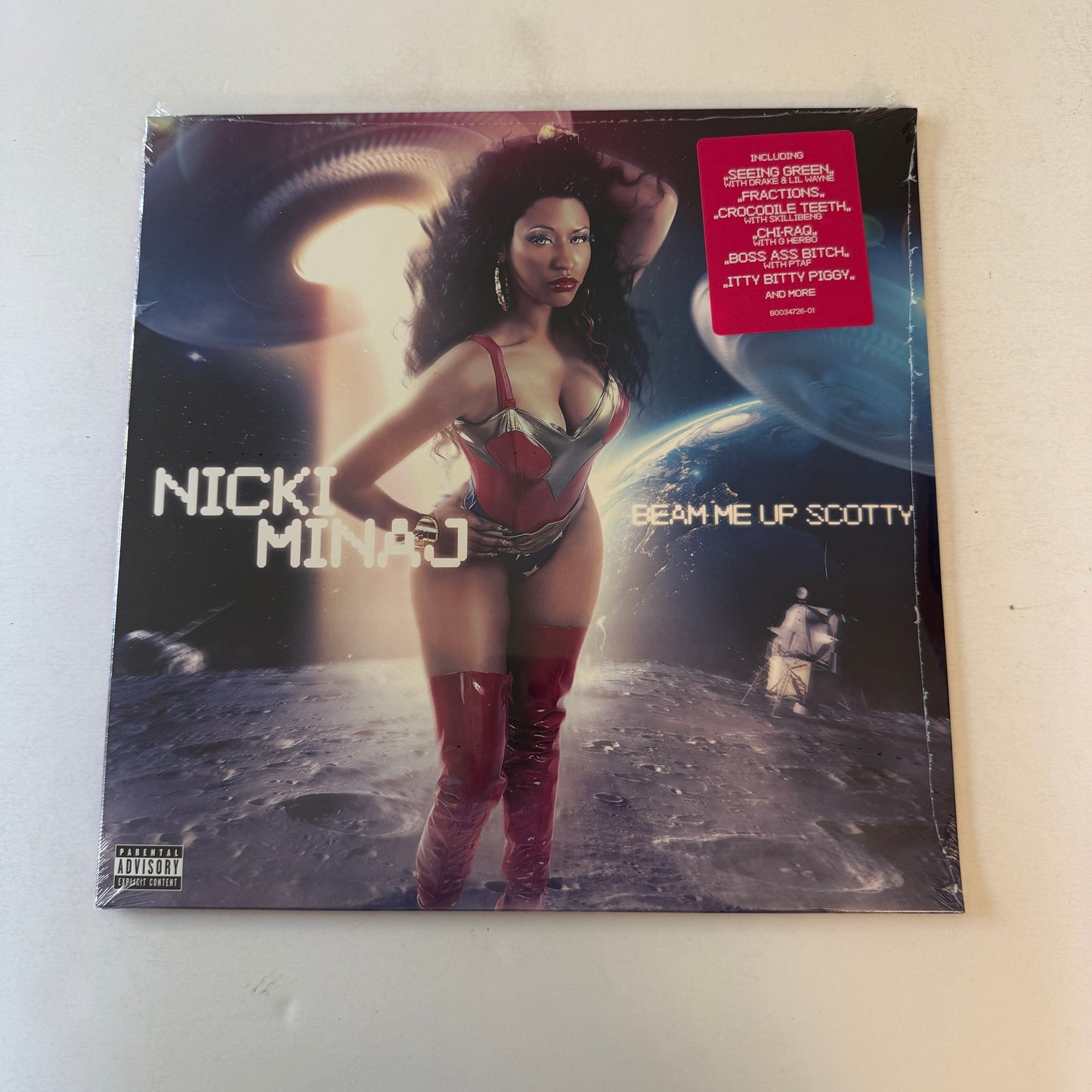Nicki Minaj Beam Me Up Scotty New Vinyl 2LP M\M