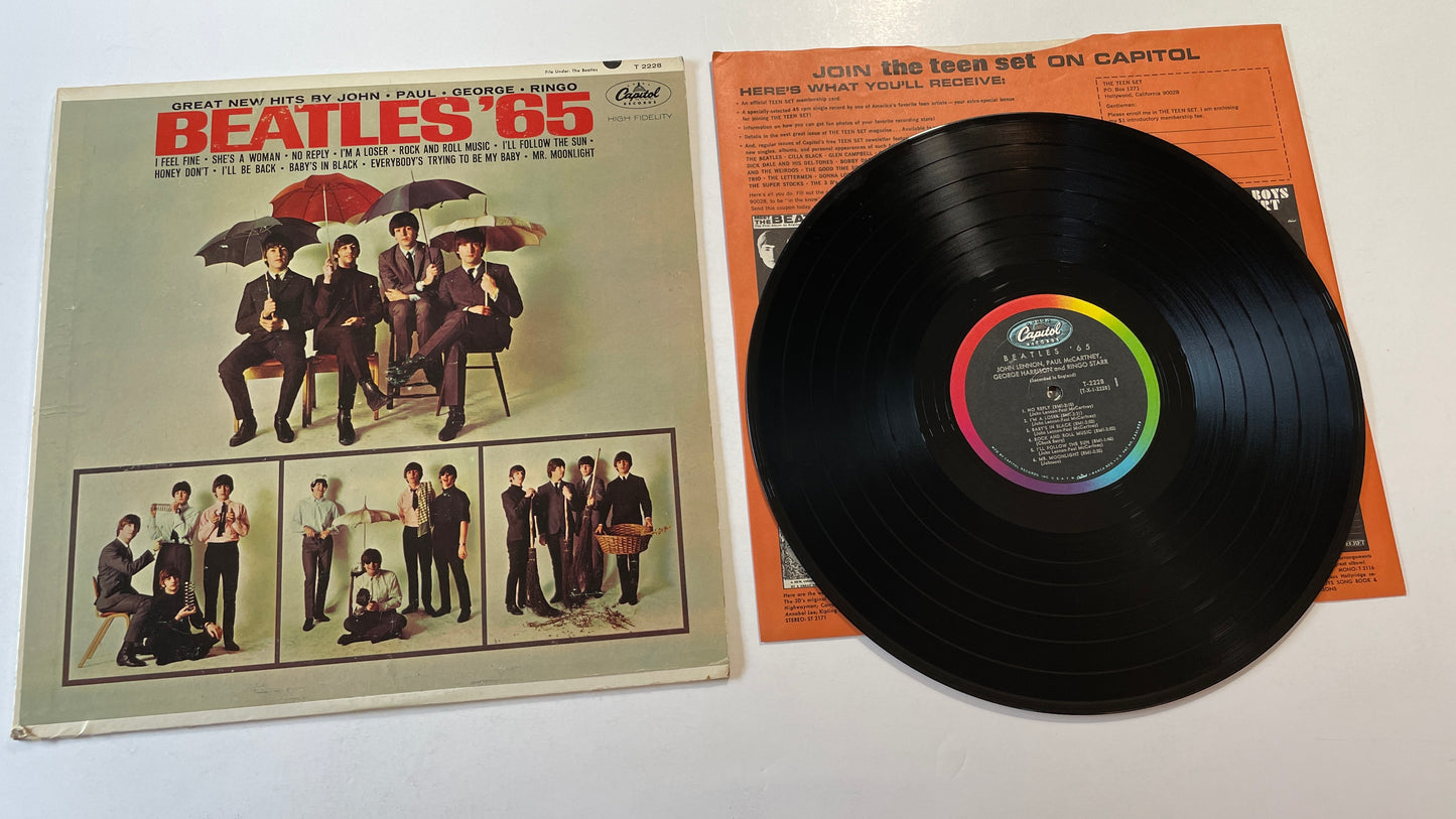 The Beatles Beatles '65 Used Vinyl LP VG+\VG