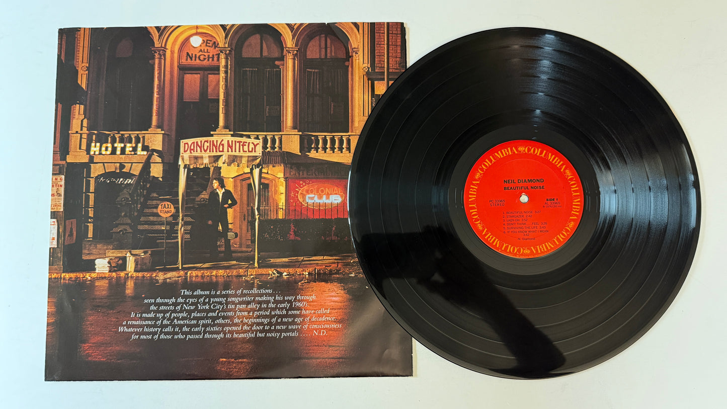 Neil Diamond Beautiful Noise Used Vinyl LP VG+\VG
