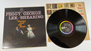 Peggy Lee / George Shearing Beauty And The Beat! (Recorded Live At The National Disc Jockey Convention In Miami, Florida) Used Vinyl LP VG+\G