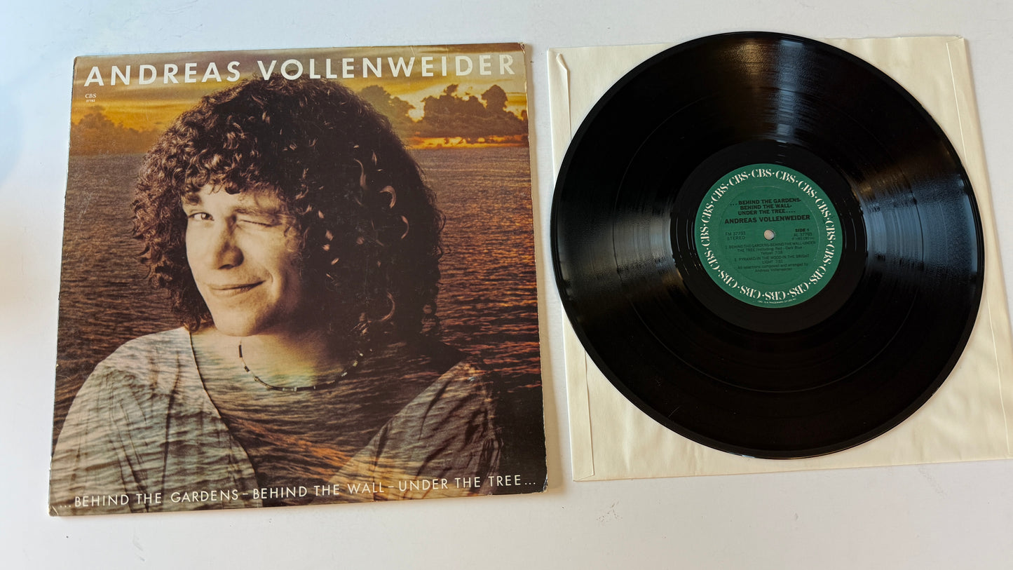 Andreas Vollenweider ... Behind The Gardens - Behind The Wall - Under The Tree ... Used Vinyl LP VG+\VG