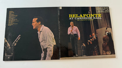 Harry Belafonte Belafonte At Carnegie Hall (The Complete Concert) Used Vinyl 2LP VG+\VG+