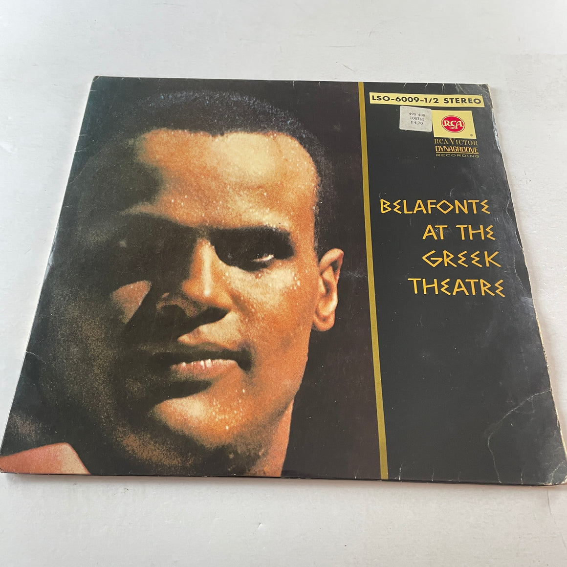 Harry Belafonte Belafonte At The Greek Theatre Used Vinyl 2LP G+\VG