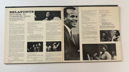 Harry Belafonte Belafonte Returns To Carnegie Hall Used Vinyl 2LP VG+\VG