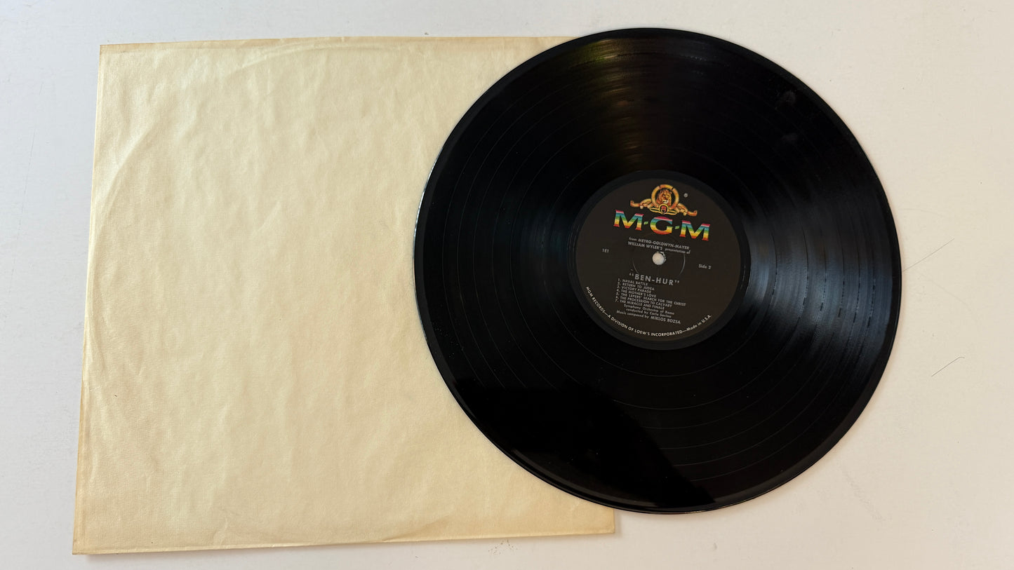 Miklós Rózsa Ben-Hur Used Vinyl Box Set VG+\VG