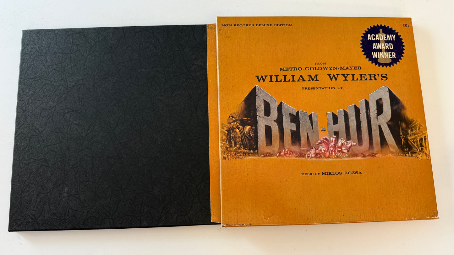 Miklós Rózsa Ben-Hur Used Vinyl Box Set VG+\VG