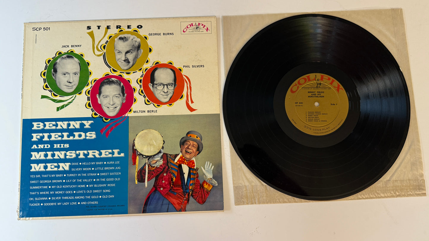 Benny Fields Benny Fields And His Minstrel Men Used Vinyl LP VG+\VG+