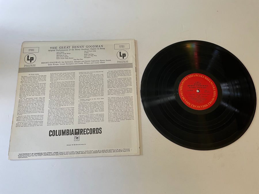Benny Goodman The Great Benny Goodman Used Vinyl LP VG+\VG
