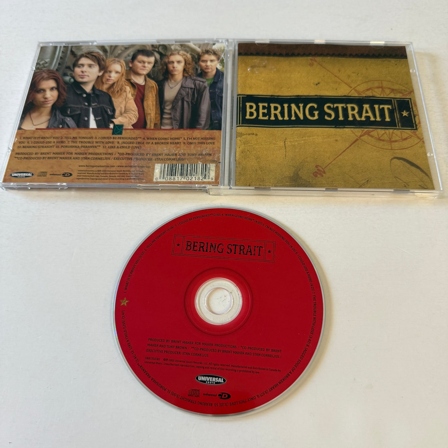 Bering Strait Bering Strait Used CD VG+\VG+