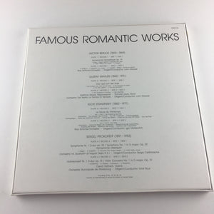 Berlioz Mahler Prokofiev Stravinsky Famous Romantic Works Used Vinyl Box Set NM\VG+