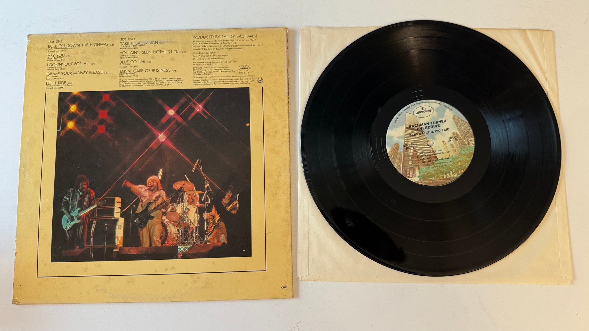 Bachman-Turner Overdrive Best Of B.T.O. (So Far) Used Vinyl LP VG+\VG