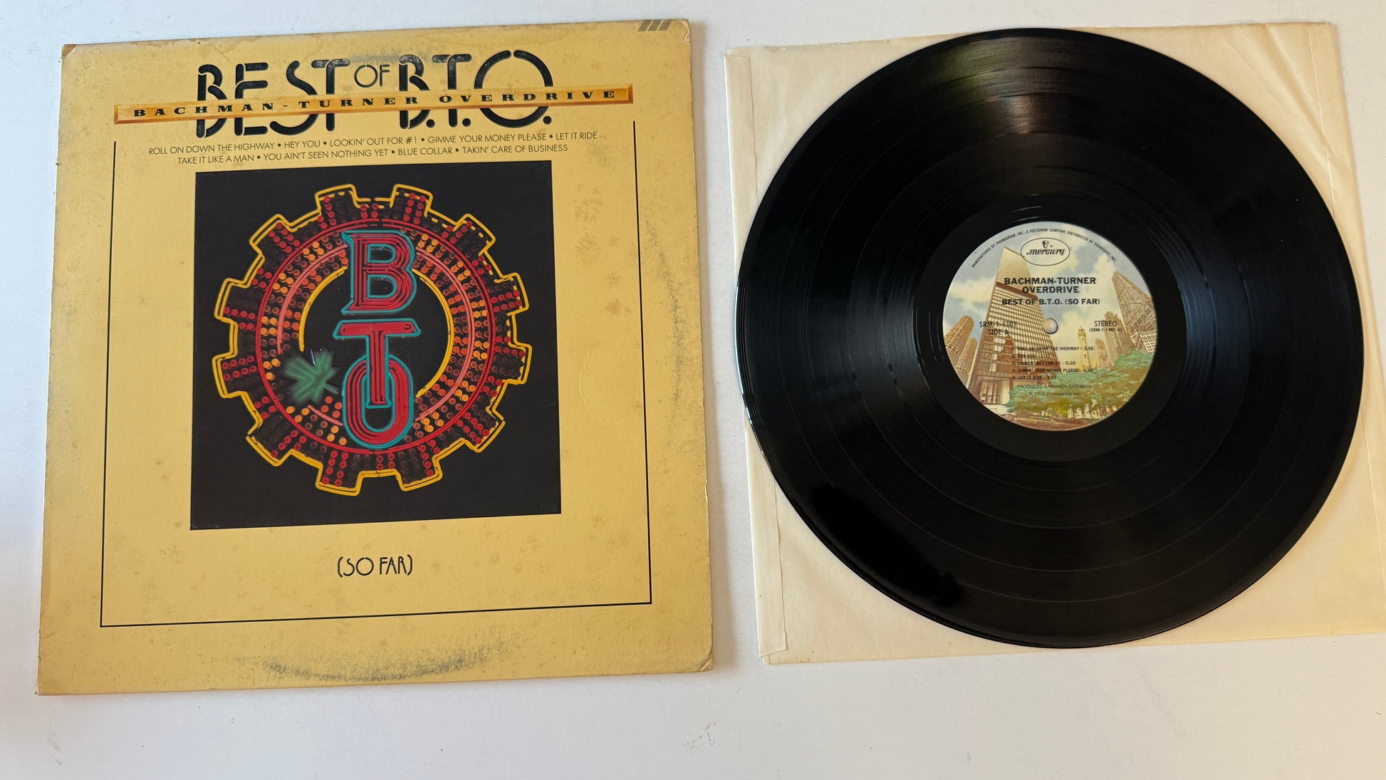 Bachman-Turner Overdrive Best Of B.T.O. (So Far) Used Vinyl LP VG+\VG