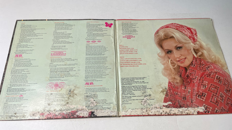 Dolly Parton Best Of Dolly Parton Used Vinyl LP VG+\G