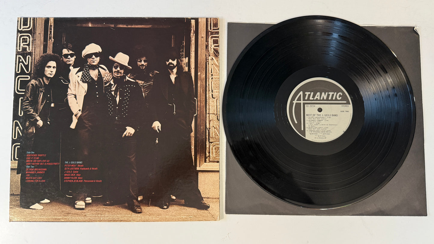 The J. Geils Band Best Of The J. Geils Band Used Vinyl LP VG+\VG