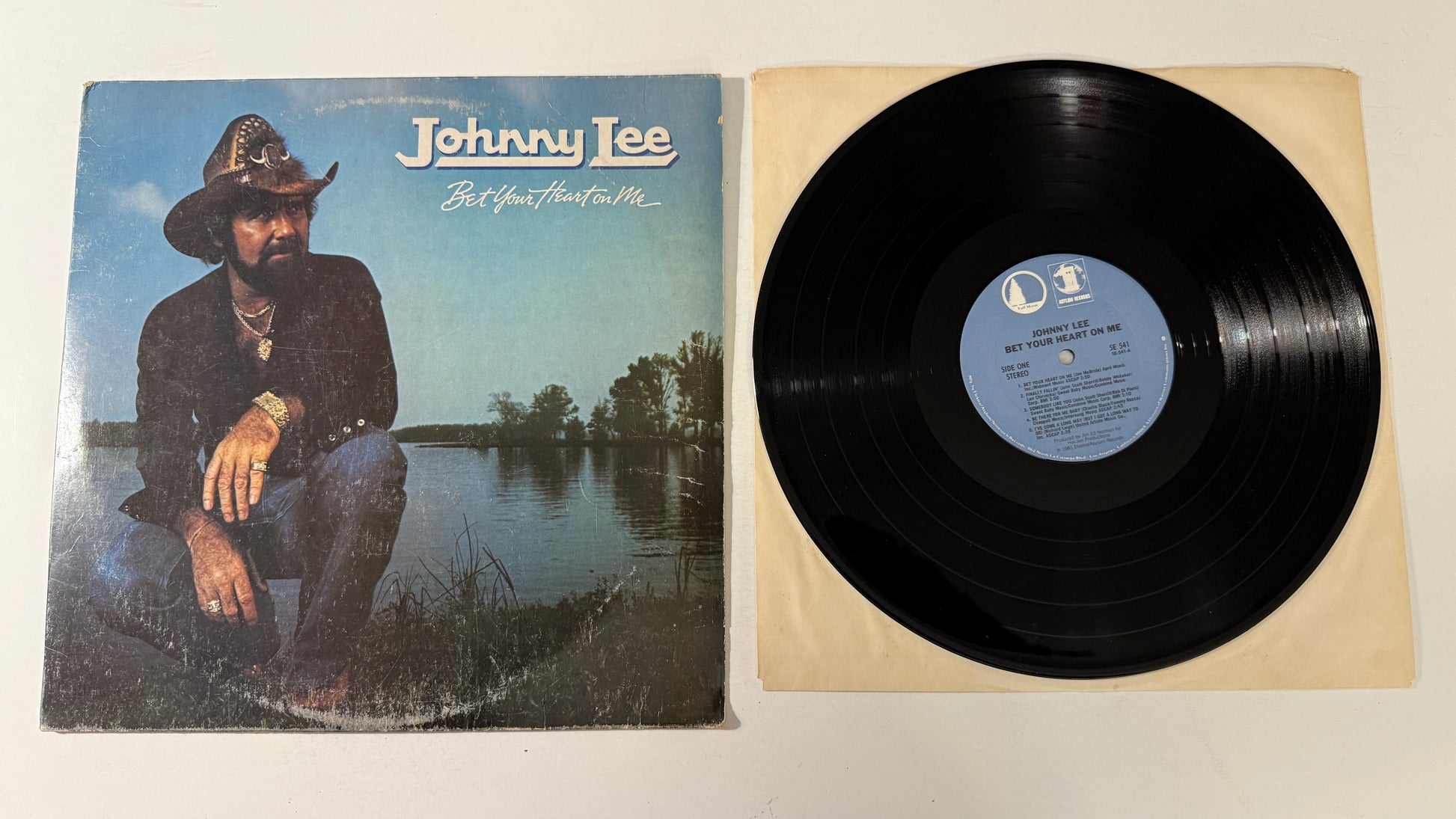 Johnny Lee Bet Your Heart On Me Used Vinyl LP VG+\VG