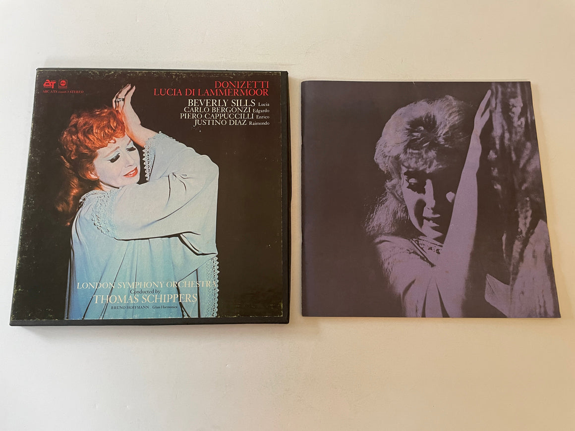 Beverly Sills - Schippers Lucia Di Lammermoor Used Vinyl Box Set VG+\VG