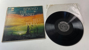Red Foley Beyond The Sunset Used Vinyl LP VG+\G+