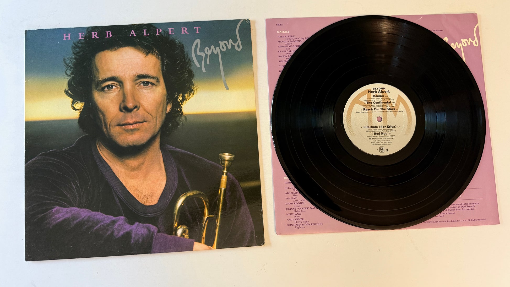 Herb Alpert Beyond Used Vinyl LP VG+\VG