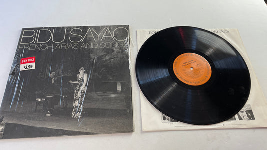 Bidú Sayão French Arias And Songs Used Vinyl LP VG+\VG+