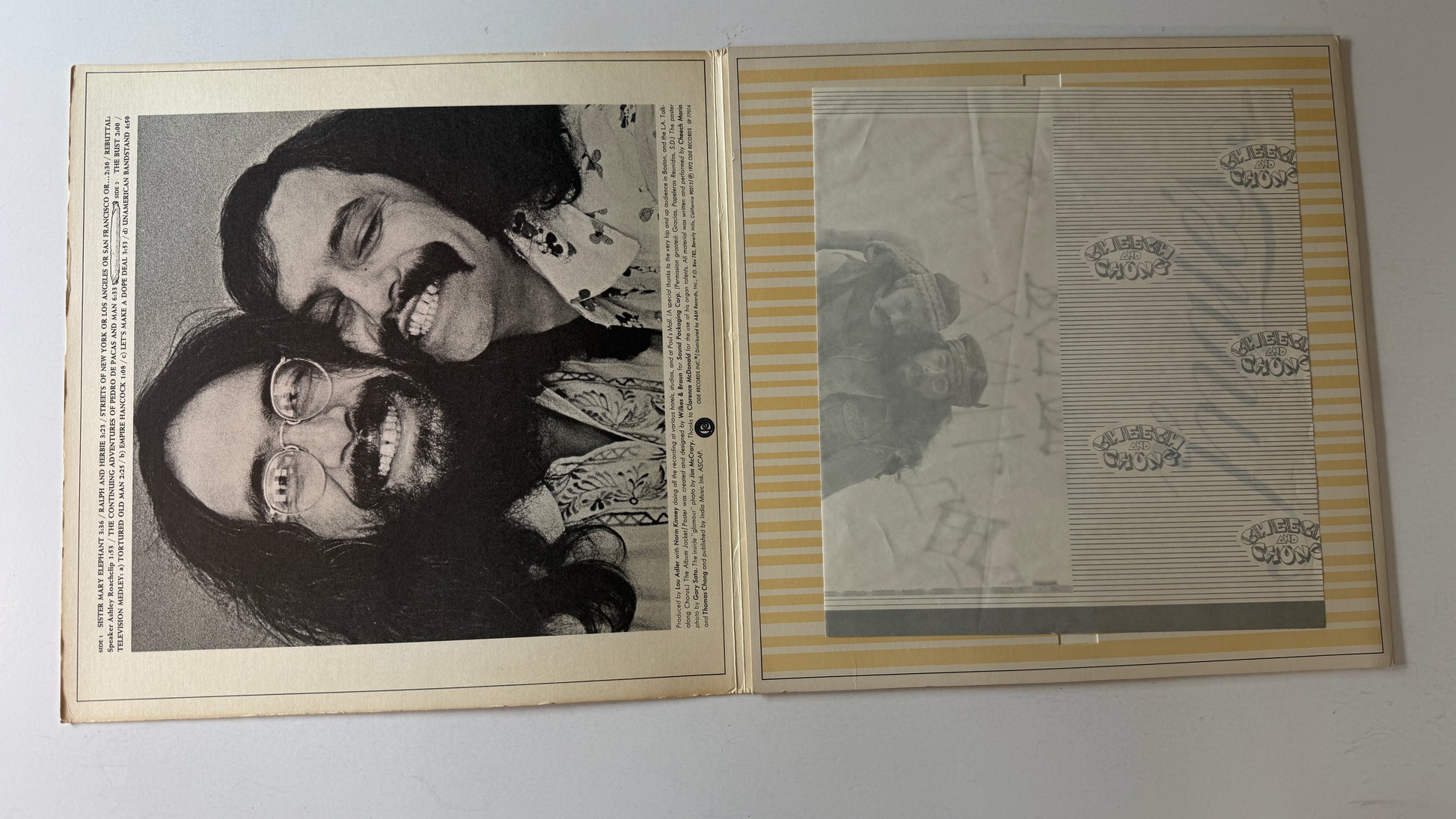 Cheech & Chong Big Bambú Used Vinyl LP VG+\VG+
