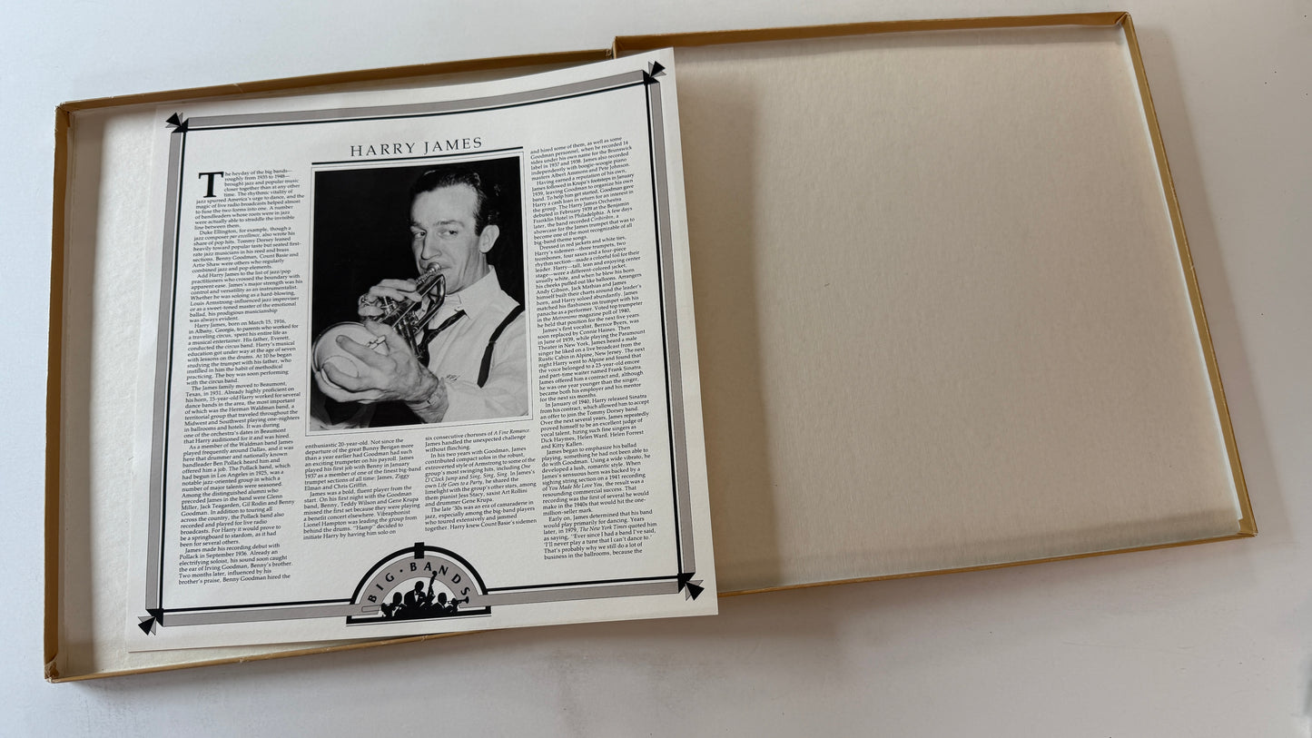 Harry James Big Bands: Harry James Used Vinyl Box Set VG+\VG+