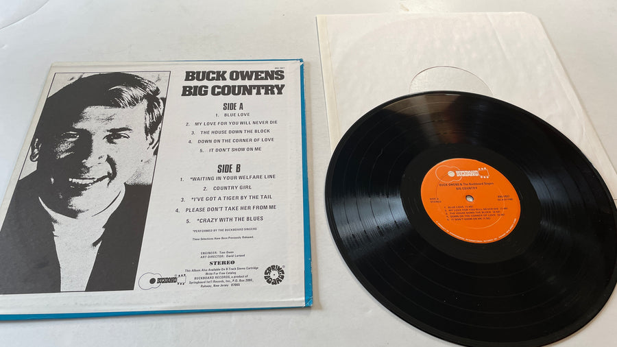 Buck Owens Big Country Used Vinyl LP VG+\VG+