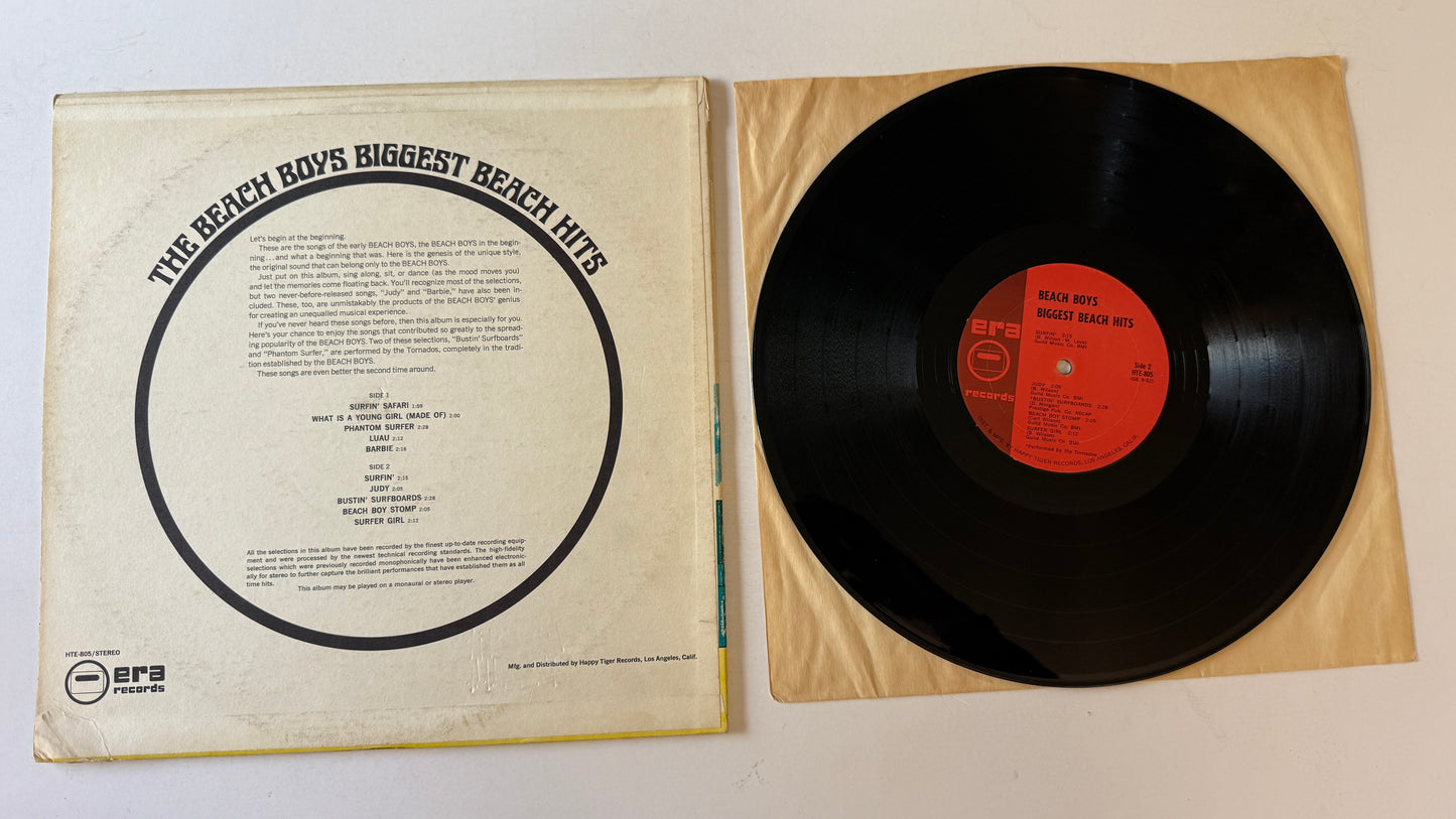The Beach Boys Biggest Beach Hits Used Vinyl LP VG+\VG