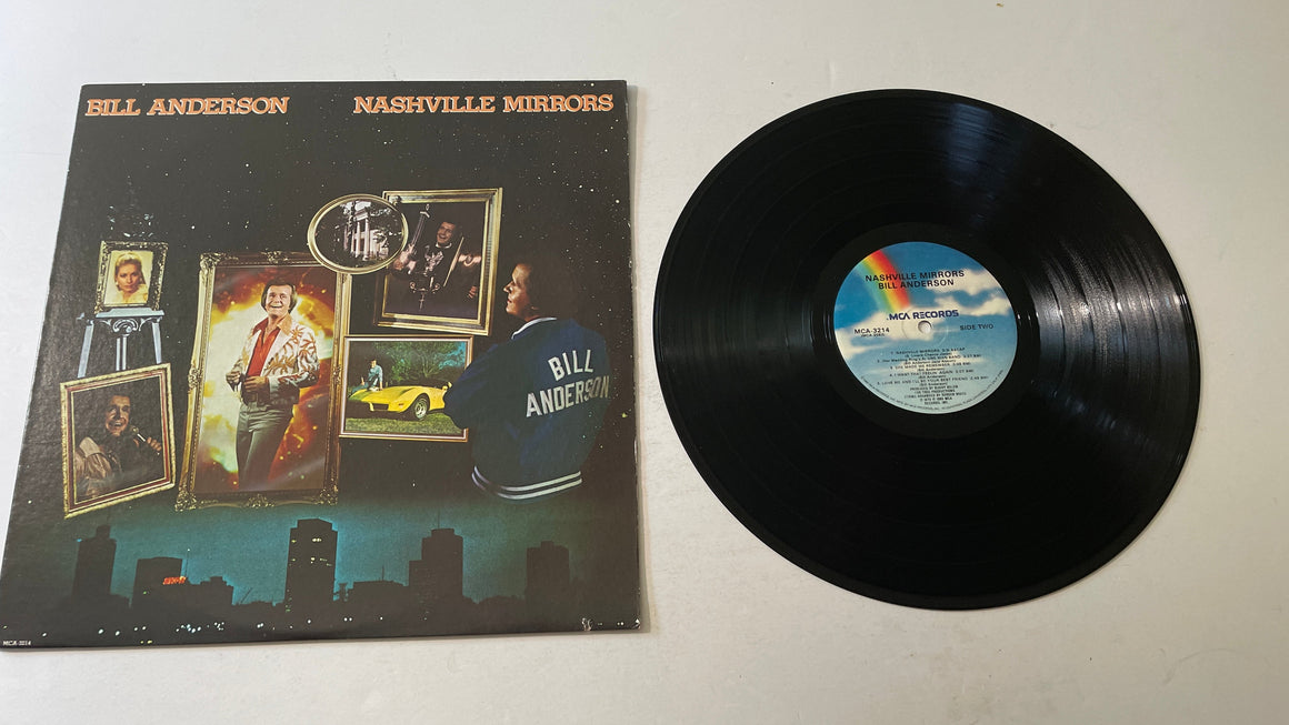Bill Anderson Nashville Mirrors Used Vinyl LP VG+\VG+