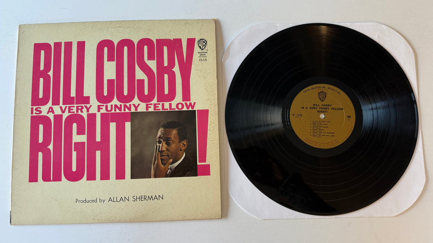 Bill Cosby Bill Cosby Is A Very Funny Fellow Right! Used Vinyl LP VG+\VG+