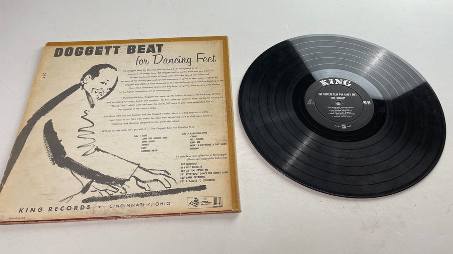 Bill Doggett Doggett Beat For Dancing Feet Used Vinyl LP G+\G+