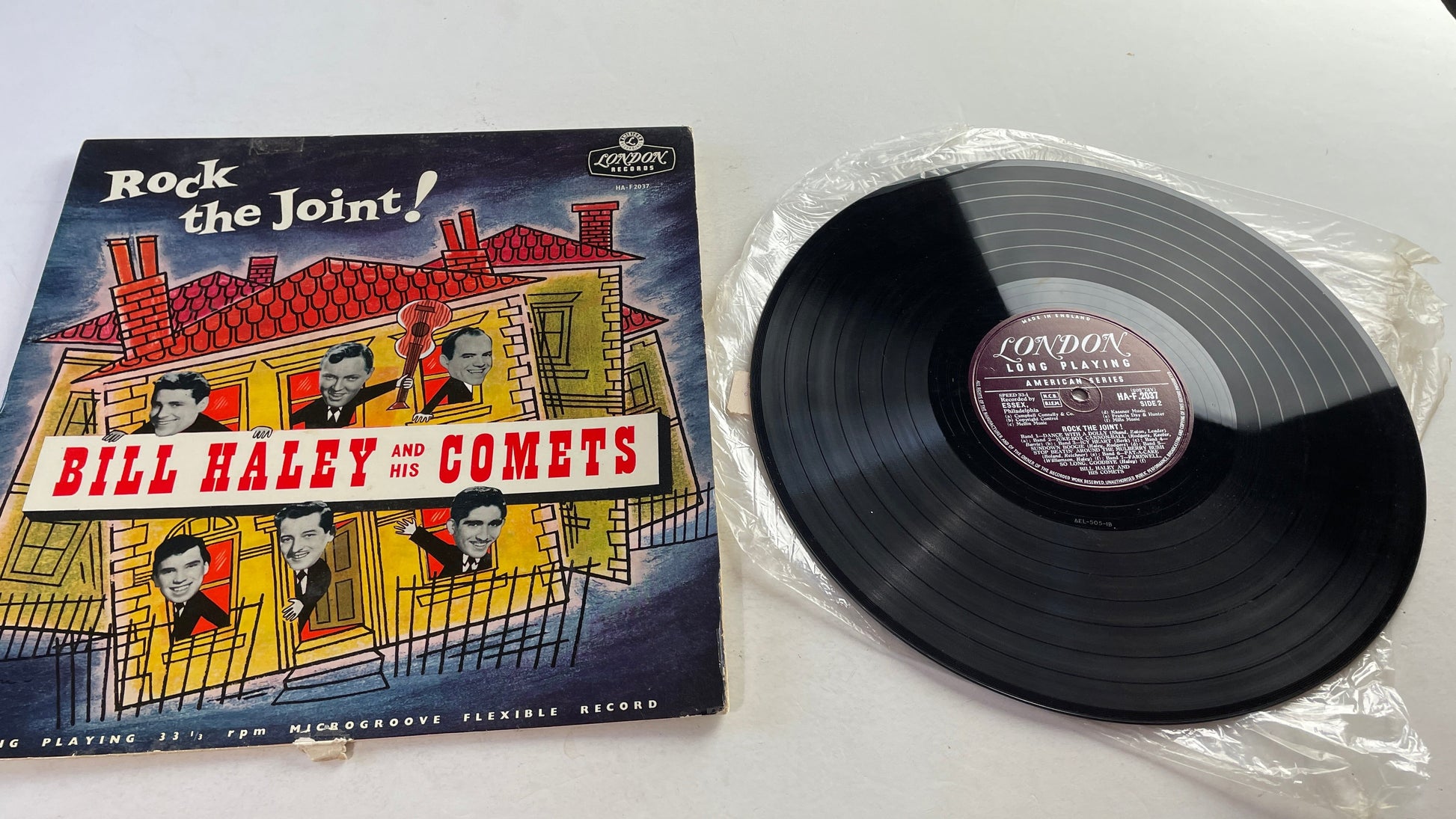 Bill Haley And His Comets Rock The Joint Used Vinyl LP VG+\G+