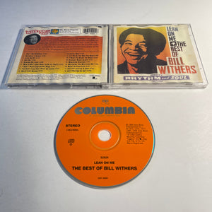 Bill Withers Lean On Me: The Best Of Bill Withers CK Used CD VG\VG
