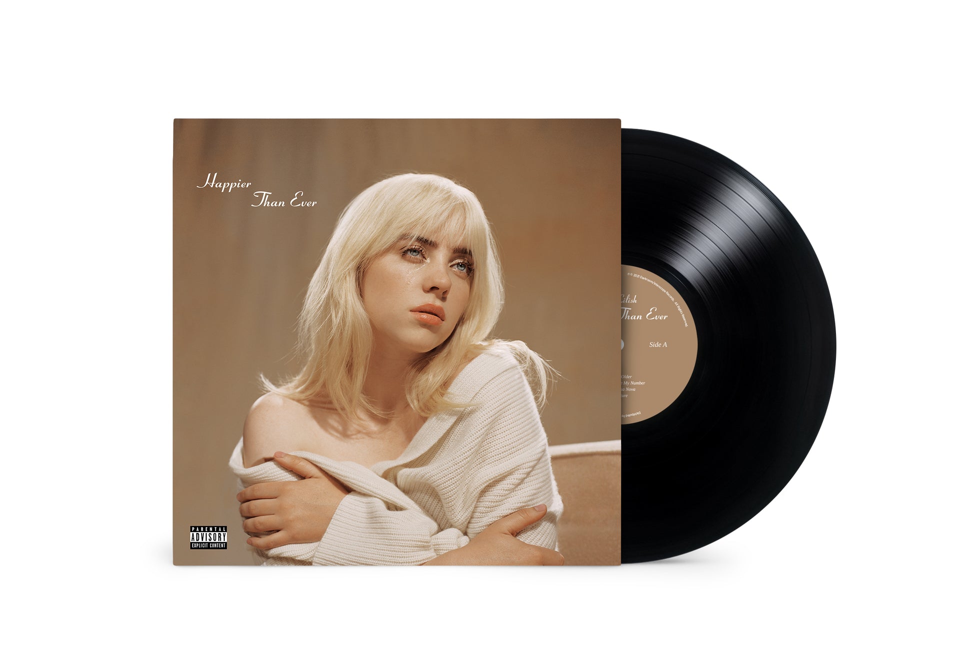 Billie Eilish Happier Than Ever New Vinyl 2LP M\M