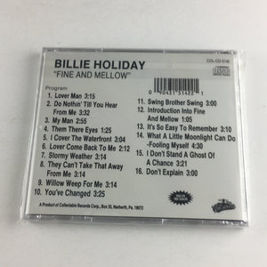 Billie Holiday Fine And Mellow Used CD VG+\NM