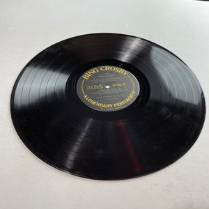 Bing Crosby A Legendary Performer Used Vinyl LP VG+\VG