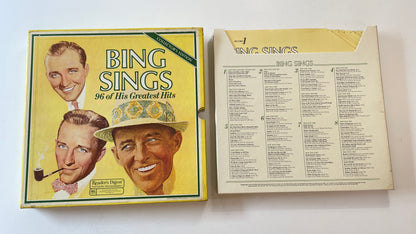 Bing Crosby Bing Sings 96 Of His Greatest Hits Used Vinyl Box Set VG+\VG+