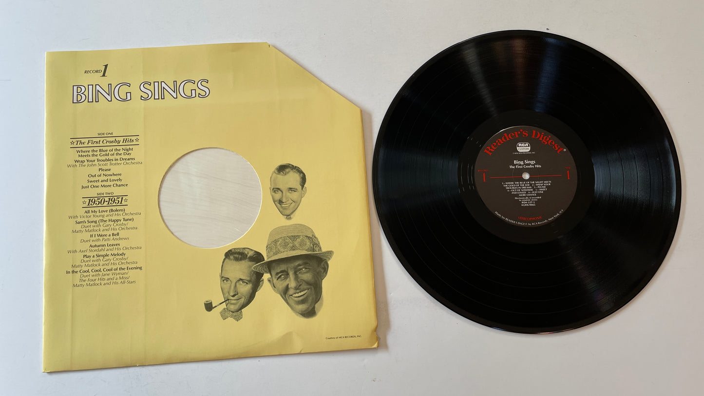 Bing Crosby Bing Sings 96 Of His Greatest Hits Used Vinyl Box Set VG+\VG+