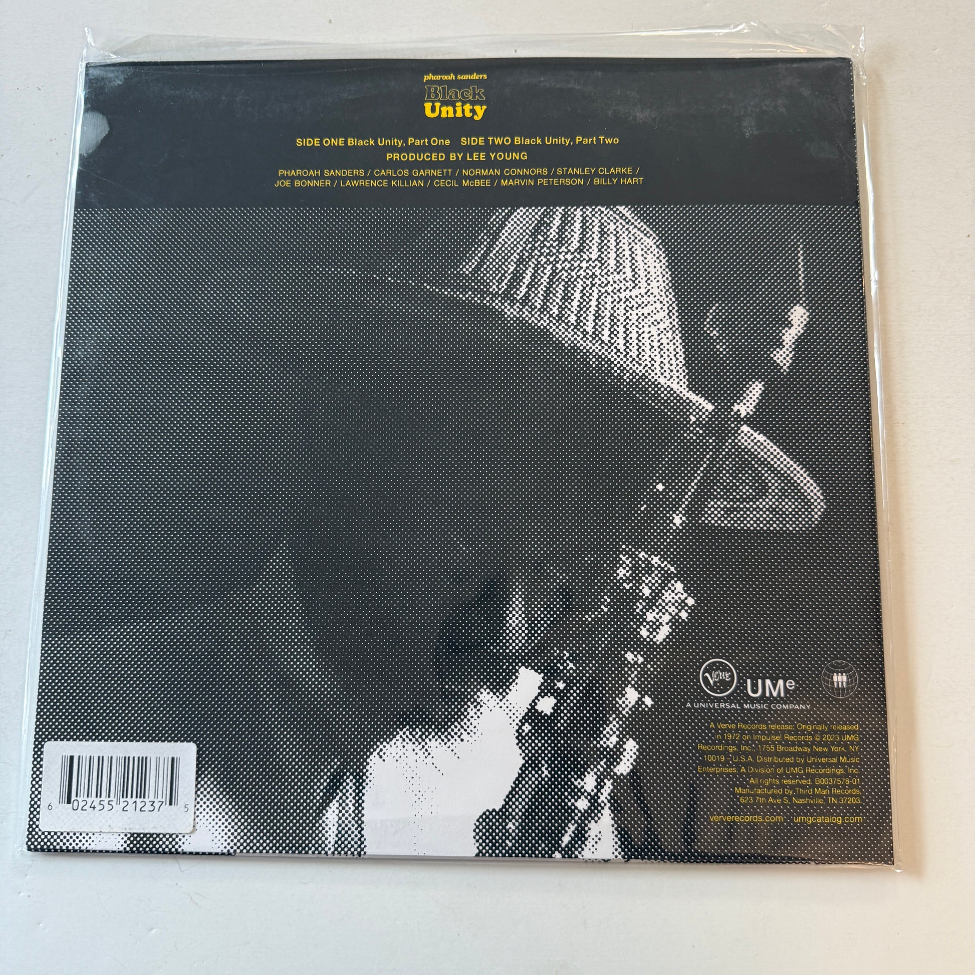 Pharoah Sanders Black Unity New Colored Vinyl LP M\M