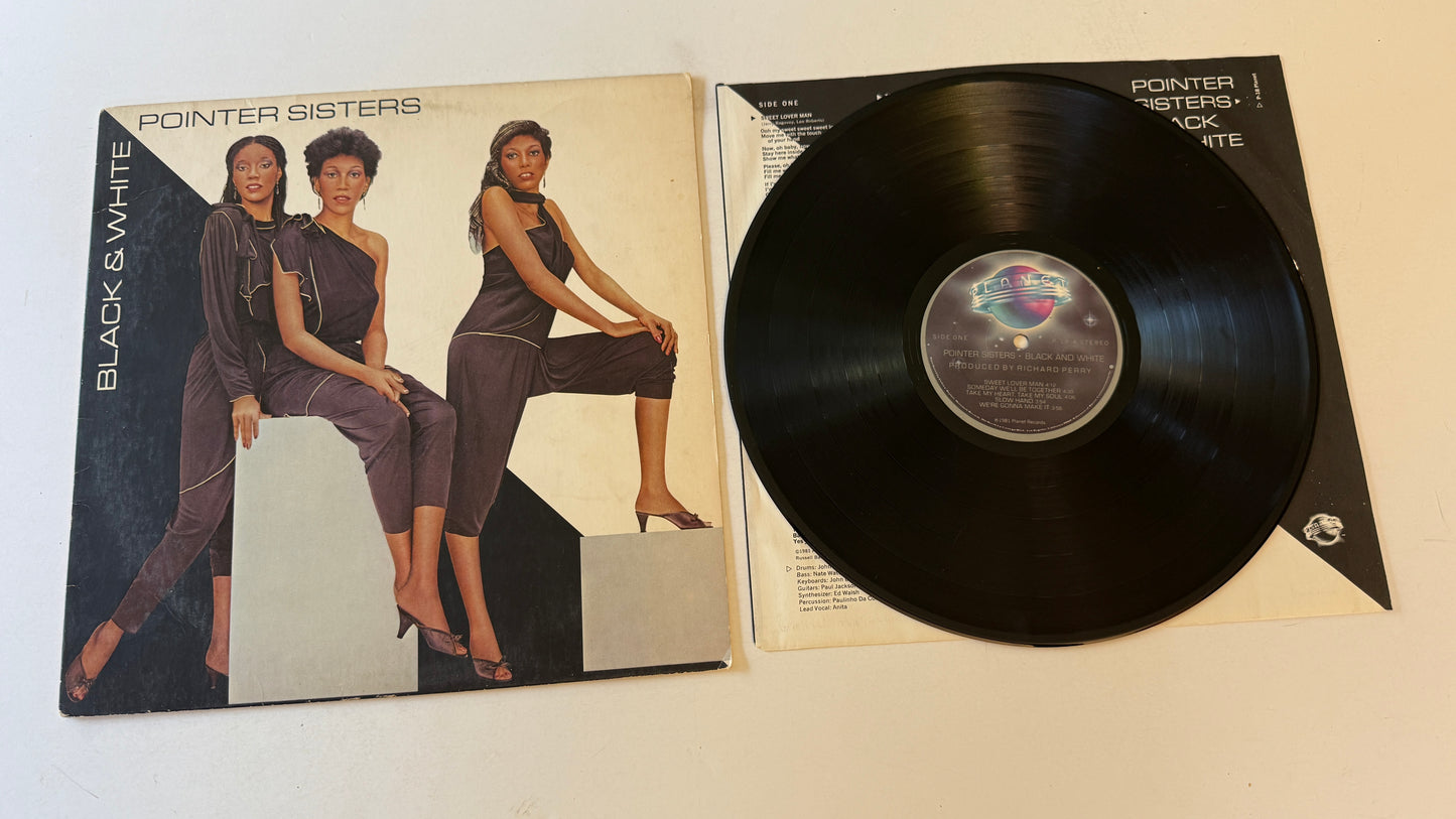 Pointer Sisters Black & White Used Vinyl LP VG+\VG
