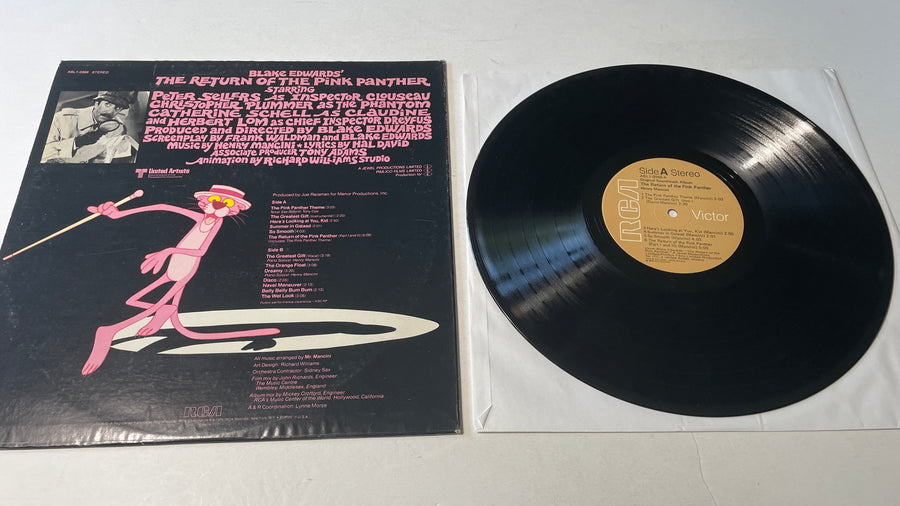 Henry Mancini Blake Edwards' The Return Of The Pink Panther Used Vinyl LP VG+\VG
