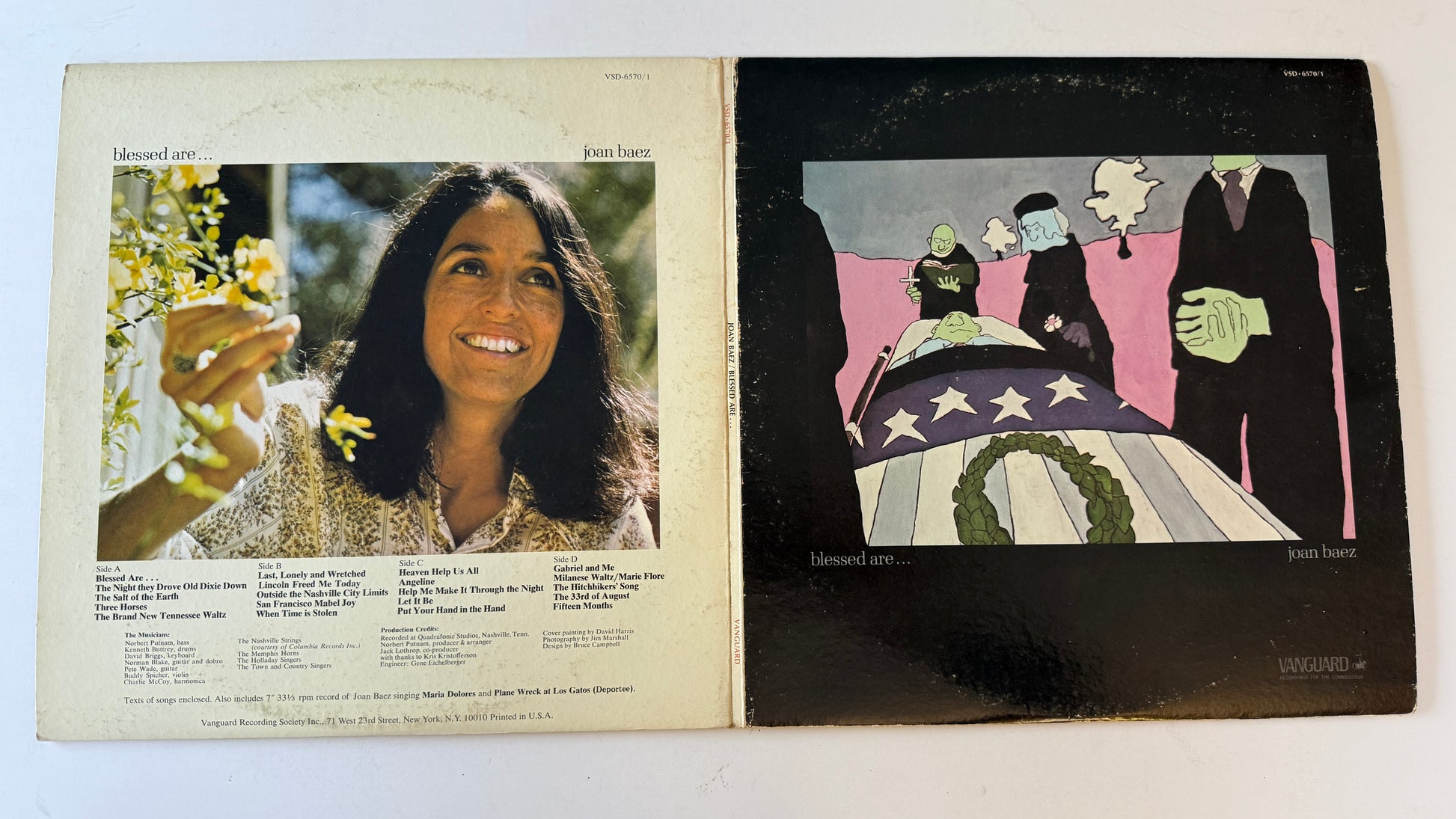 Joan Baez Blessed Are... Used Vinyl 2LP VG\G+